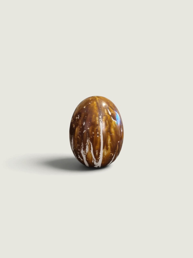 [35CA40] Decorative Handcrafted Stone Egg Sculpture