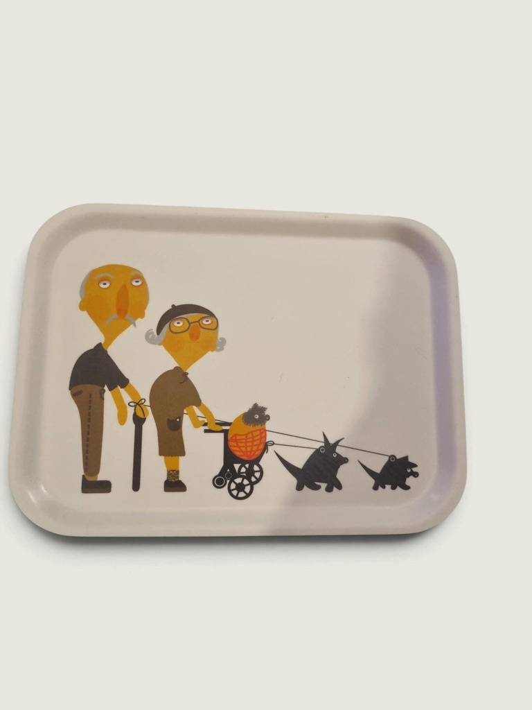 [20KI26] HANNAH-Lii MOLIN Illustrated Serving Tray