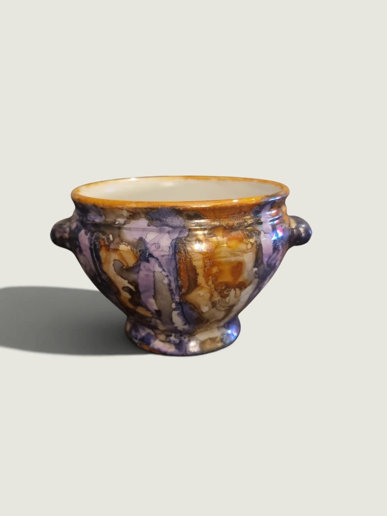 [35CA38] Antique Langenthal Porcelain Decorative Bowl