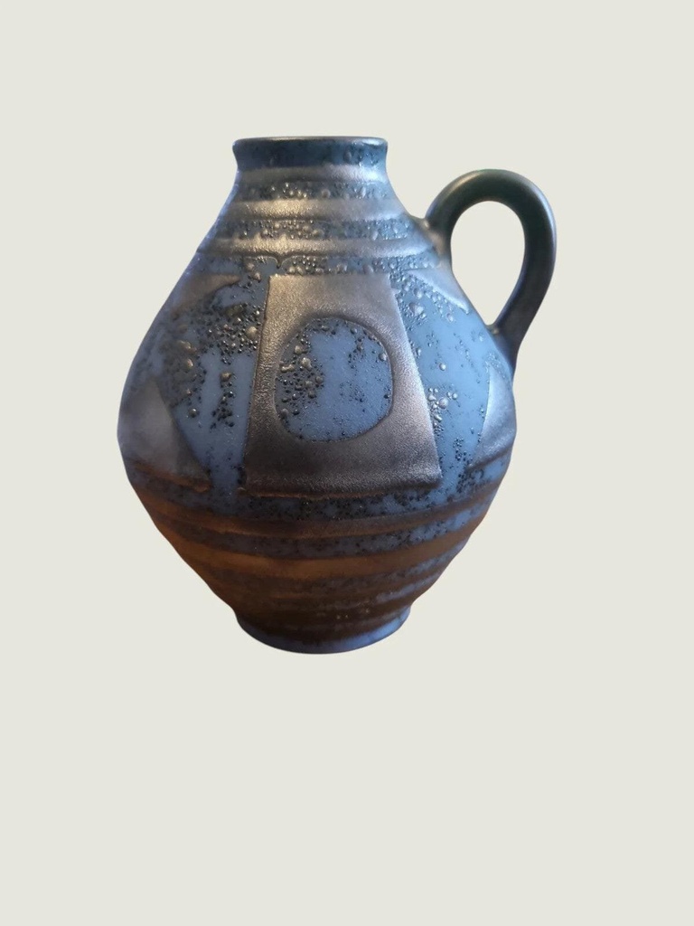 [35CA93] Handcrafted Ceramic Decorative Pitcher Vessel