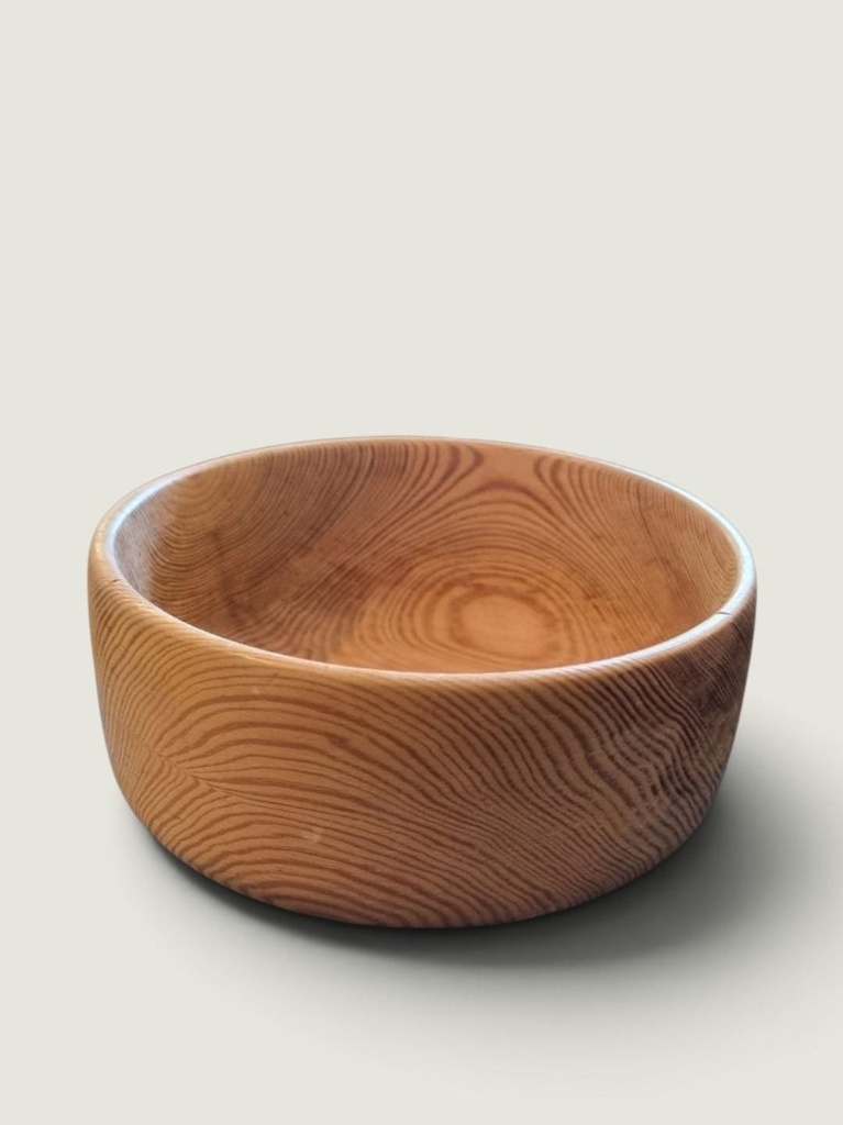 [22DE88] Handcrafted Decorative Wooden Serving Bowl