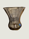[21AR89] Elegant Fluted Glass Decorative Vase