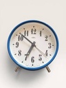 [45CL11] Vintage PRIM Mechanical Alarm Clock - Royal Blue Czechoslovakia 1970s