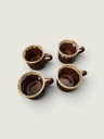 [19CE87] A fantastic set of 4 vintagel coffe mugs
