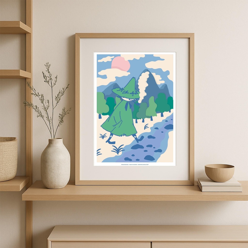 [24514AC] Snufkin Poster, 30x40 cm