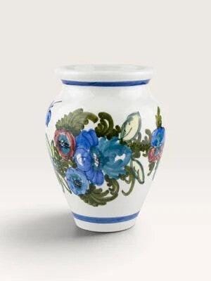 [21788AC] Vintage Skruf Ceramic Vase – Hand-Painted by Anatoliy Khmaruk