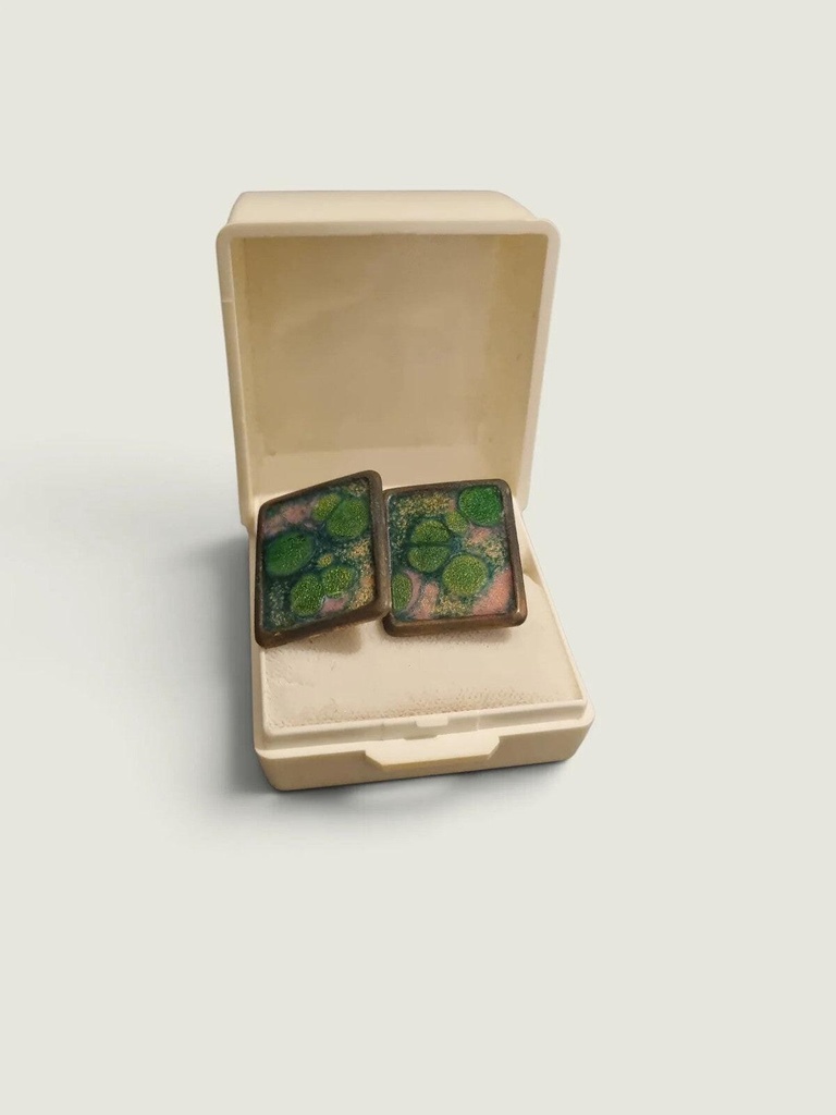 [81218AC] Weiss Vintage Square Cufflink Set
