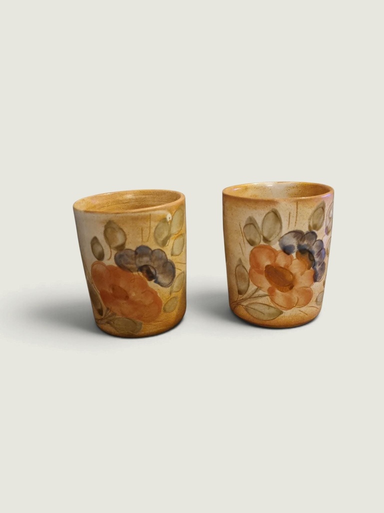 [68813AC] Handcrafted Ceramic Drinking Tumbler Set