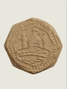 [AC-00908] Islamic Shia Prayer Clay Tablet Turbah Mohr – Octagonal Clay Prayer Stone Karbala