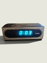 [AC-01011] Vintage Copal LF-710 Digital Alarm Clock Blue VFD Display – Retro Space Age Clock