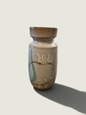 [AC-01215] Vintage West German Ceramic Vase 242-22 – Botanical Decoration, 22.5 cm